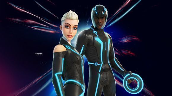 Los atuendos de Tron llegan a Fortnite